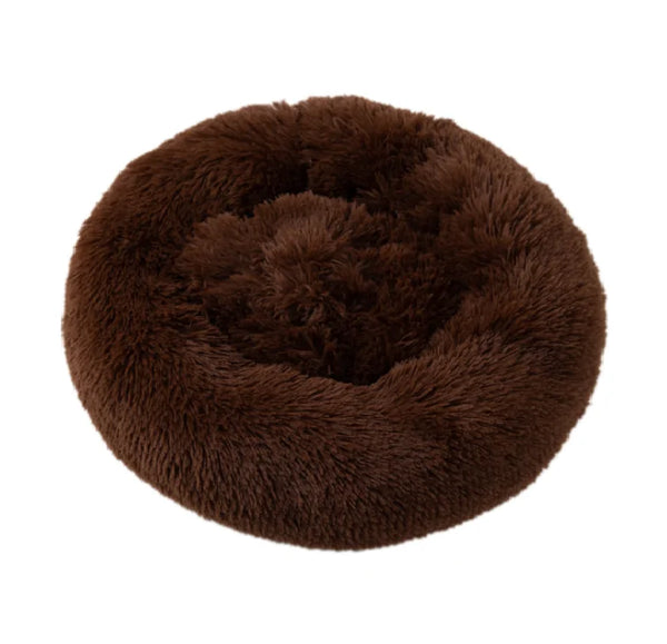 Cozy Round Pet Lounger Bed