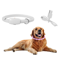 Pet Dog Collar Night Safety Flashing Glow