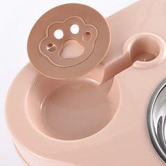 3 in 1 Pet Food Bowl  Drinking Feeder