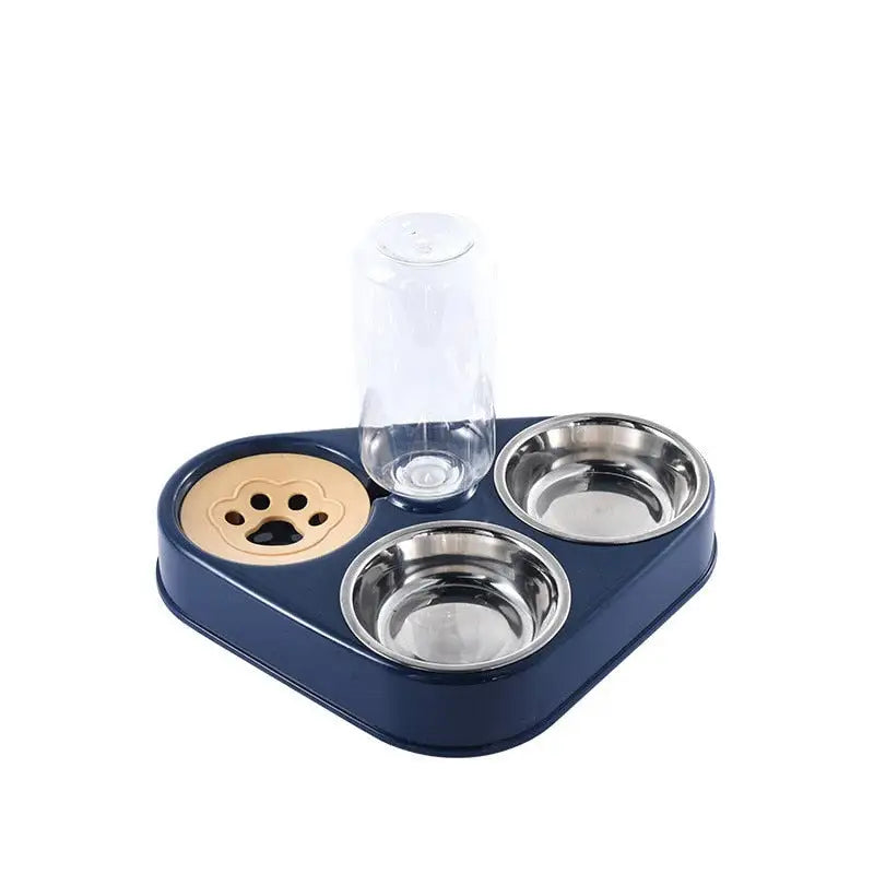 3 in 1 Pet Food Bowl  Drinking Feeder