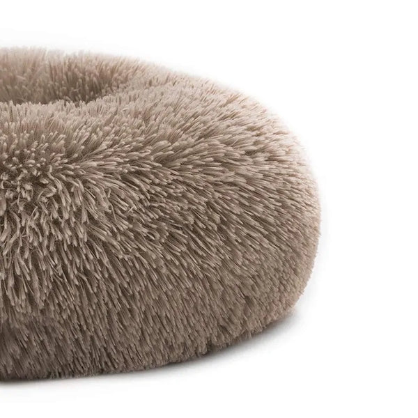 Cozy Round Pet Lounger Bed